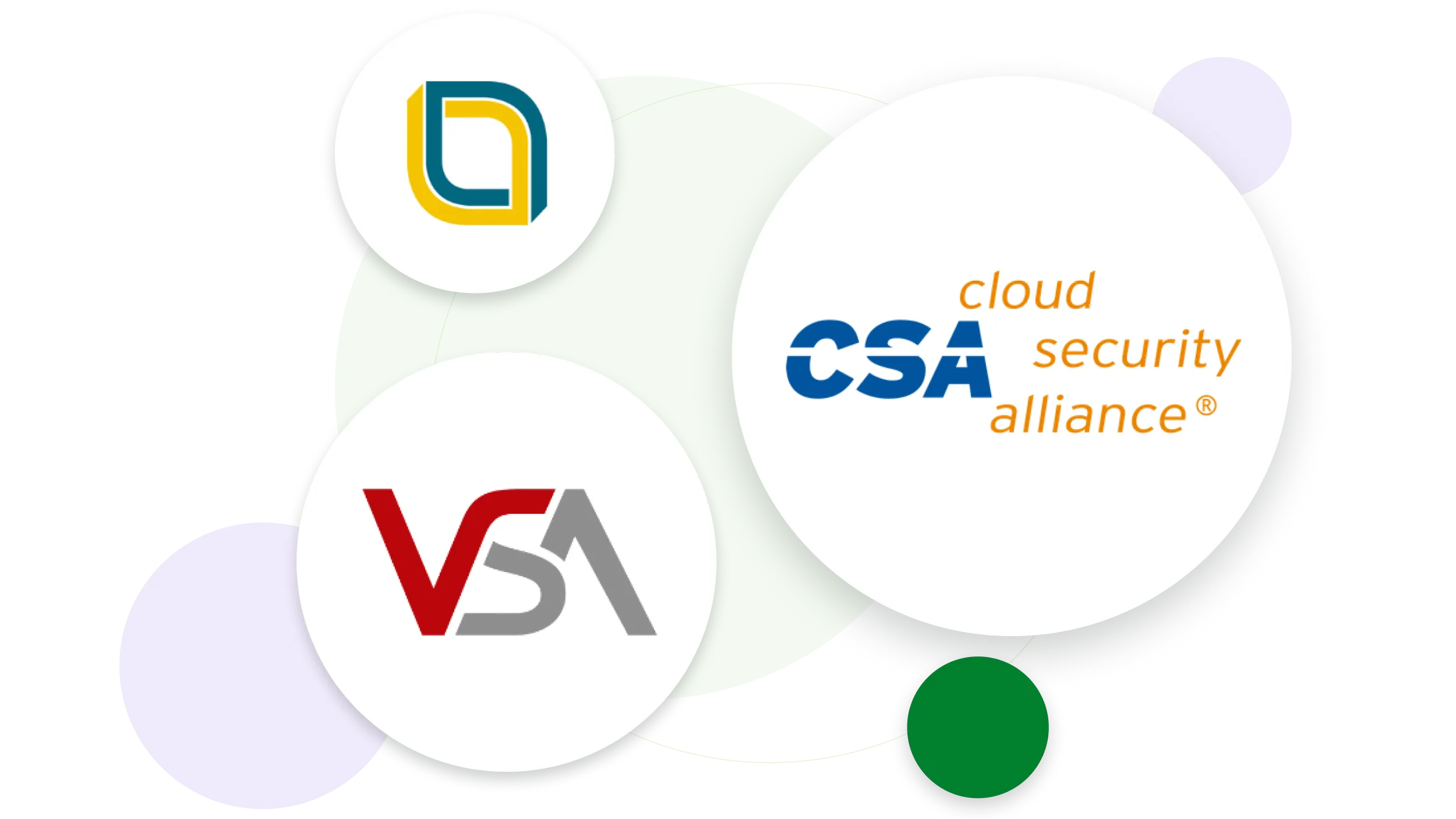 Cloud Security Alliance and VSA logos