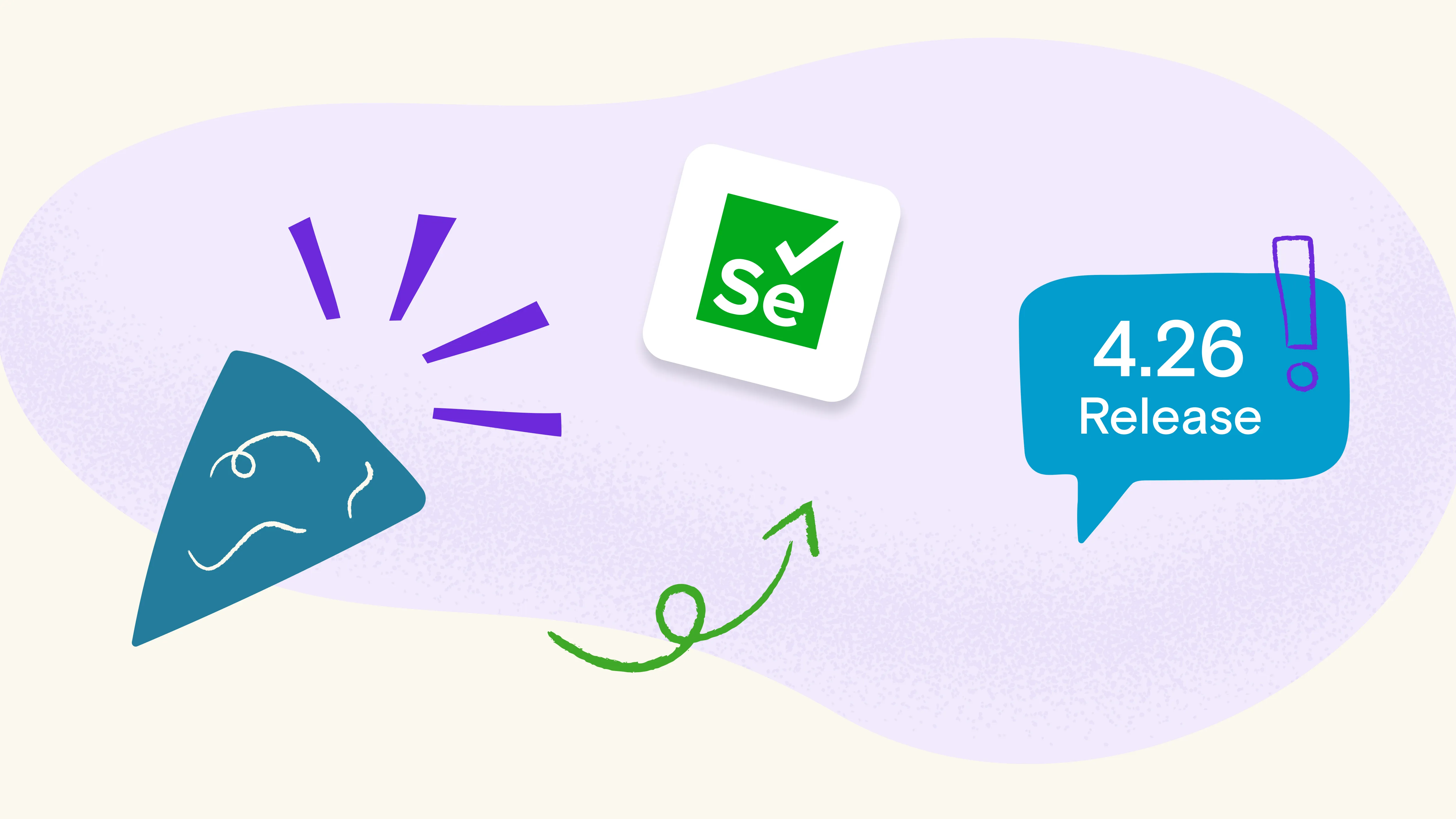 Party blower for Selenium's 20th Birthday 4.26 release